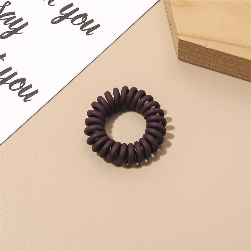 3pcs Hair Tie Women Multicolor Elastic Hair Band Spiral High Elasticity Telephone Wire Gum for Hair Rubber Band Hair Accessories