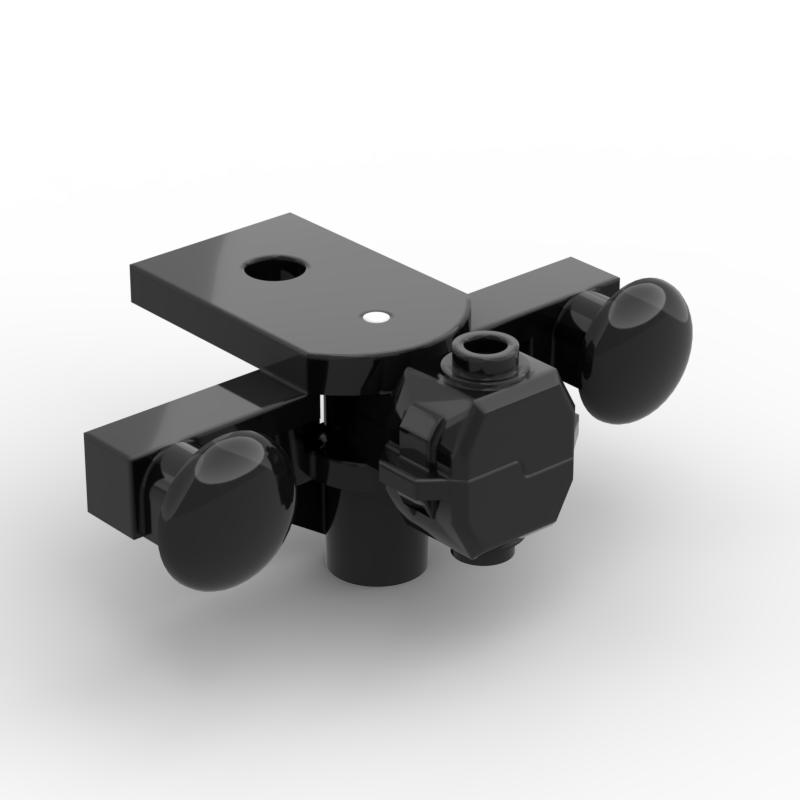Non-Toxic Moc 1Pcs 64424C01 Train Connecting Buffer Building Blocks 64422 29085 28094 Bricks High-Tech Vehicle Replaceable Part Toys Gifts