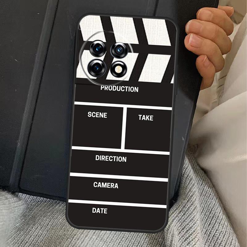 

Чехол Clapper Board для OnePlus 13T 10T 8T 10R 12R 13R 15 13 12 11 10 9 Nord CE 5 2 3 4 Lite N20 N30 OnePlus Nord CE3Lite