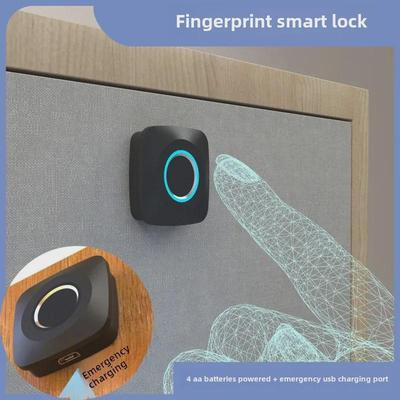 Smart Fingerprint Lock for Drawers, Cabinets, Wardrobes, Desks - Anti-Theft Security Solution