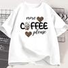 Unisexs Unisexs Books And Coffee Tshirt Retro Casual Short Sleeve Tee Book Coffee Lover Gift Short Sleeve Top For Daily Wear
