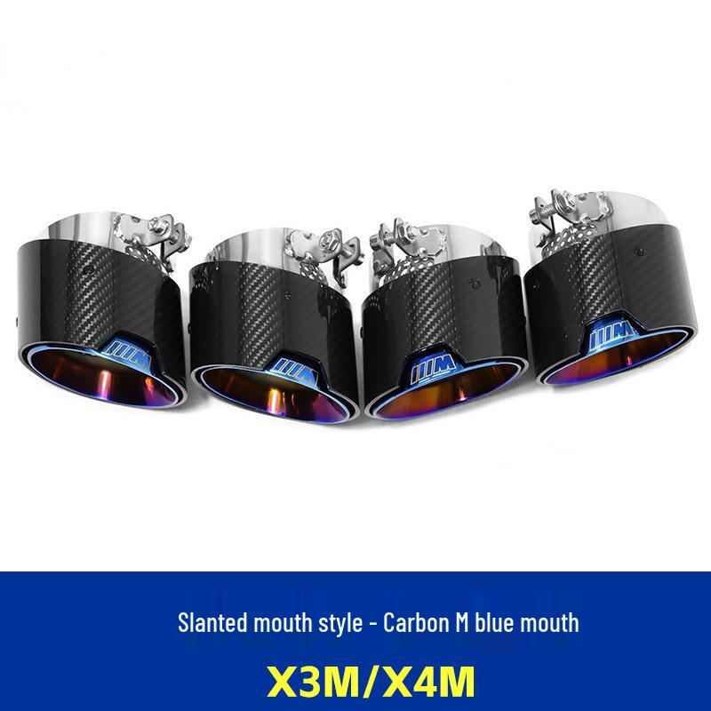 BMW X3M X4M F97 F98 Carbon Fiber Exhaust Tail Pipes