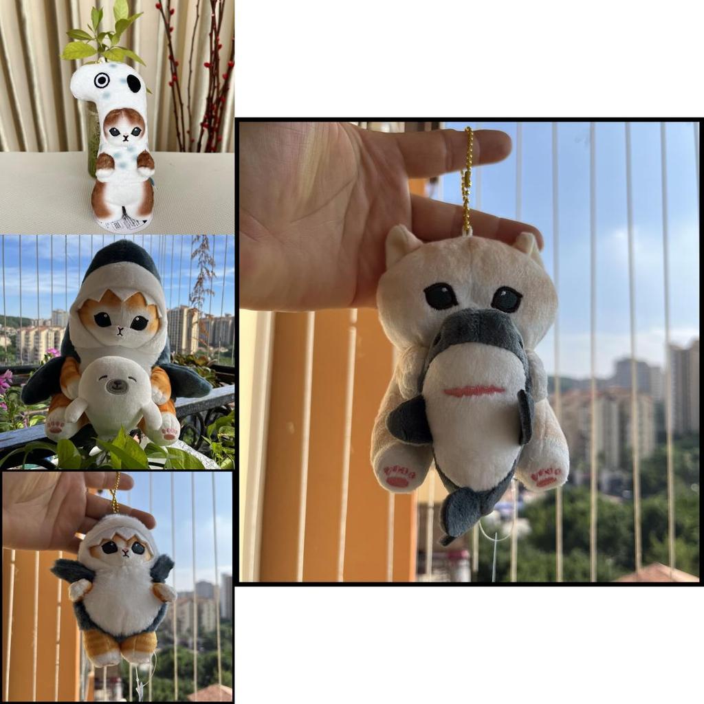 Mofusand Cat Plush Toy With Marine Animal Design For Kids And Collectors