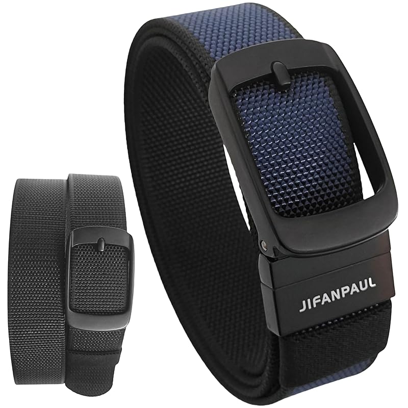 

[JIFANPAUL] Tactical belt that can be used on both sides men s belt Survival game nylon belt For work For work For mountain climbing golf casual