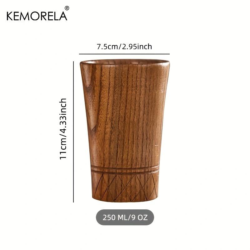 

Wooden Tea Cups Handmade Natural Wooden Japan Style Cups Beer Tea Coffee Milk Water Cup Kitchen Bar Drinkware For Drinkware 250ml