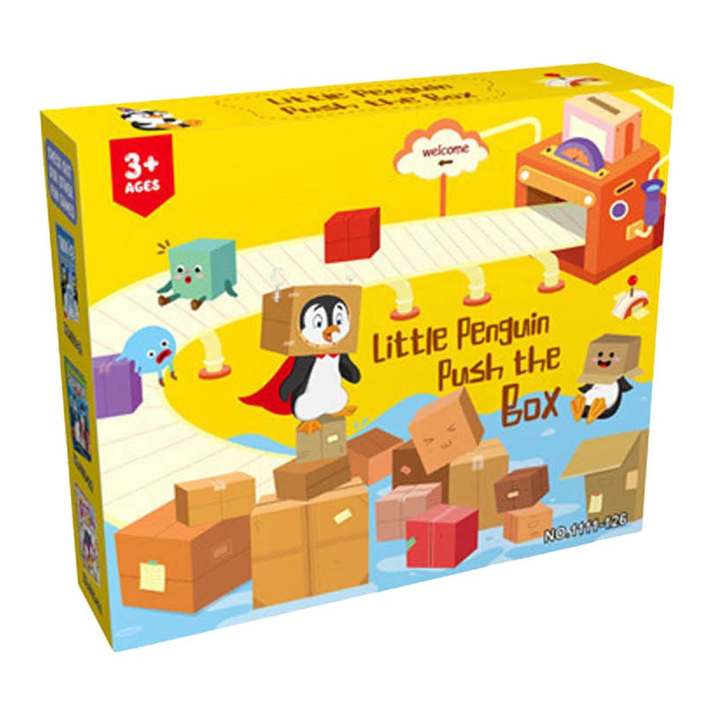 Family Tabletop Game Penguin Slide Iceberg Strategy Board Game For Kids Adults Party Night