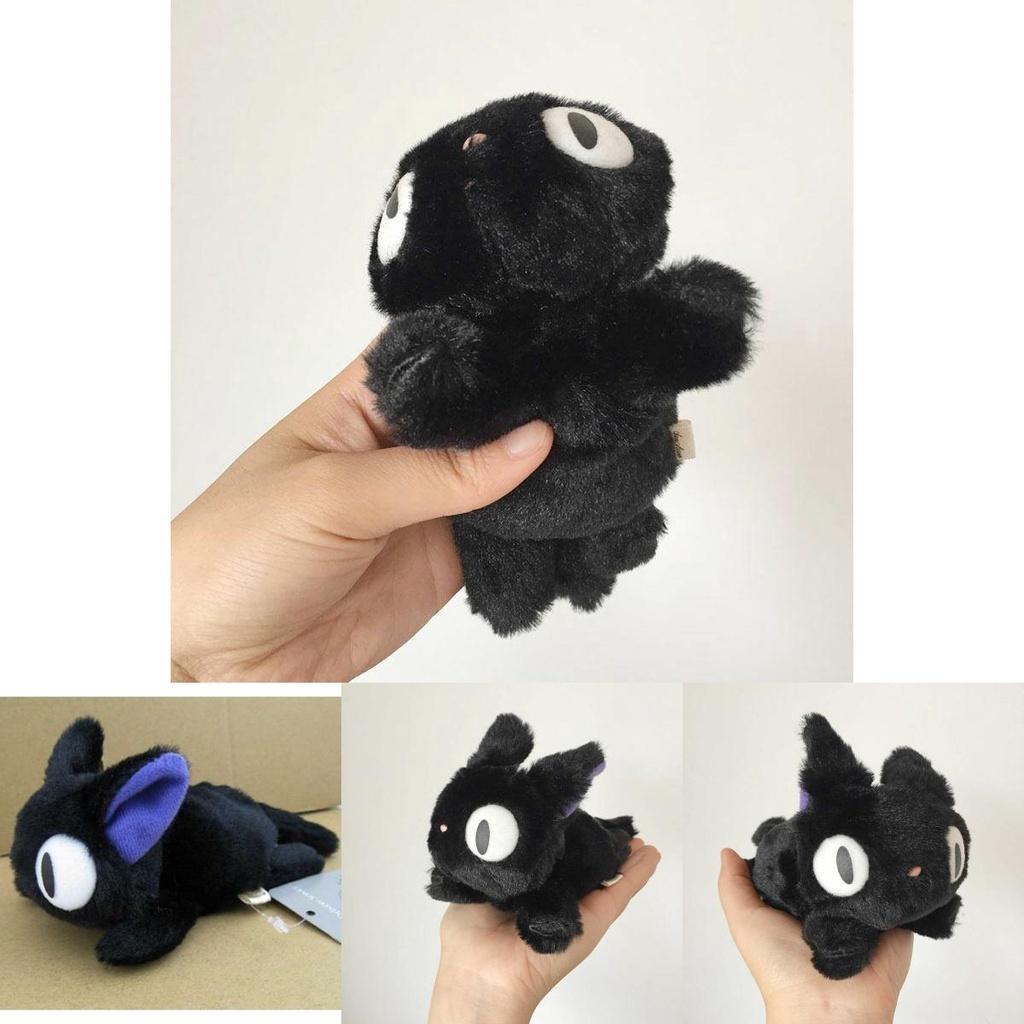Adorable Japanese Anime Kiki Delivery Service Jiji Black Cat Plush Stuffed Doll Toy For Kids And Collectors