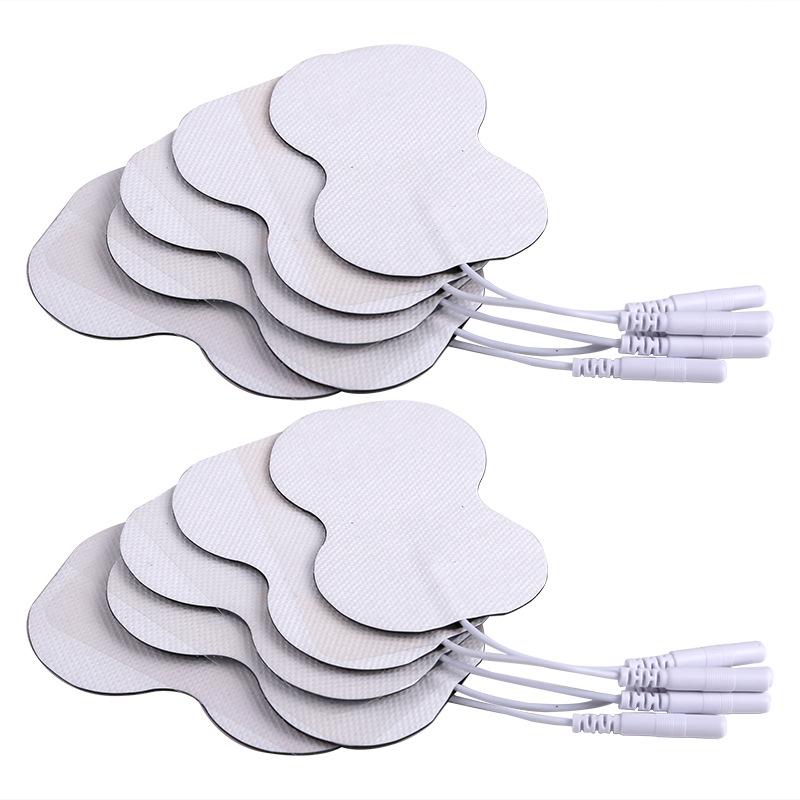 20 szt. 5,5x9 cm Elektrody Masujące - Elektrody Terapeutyczne Typu Przewodowego do Urządzeń TENS/EMS