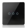 3 Gang Toughened Glass Frame for Version Smart WiFi 10A Touch Wall Switch for Smart Home