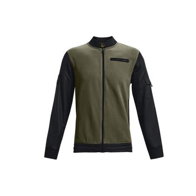 ColdGear® Infrared Utility Flight Training Logo Color Block Jacket Men Jacket Green 1366198-001