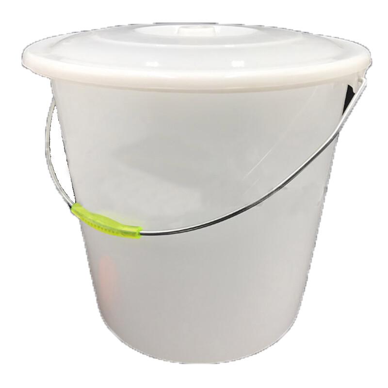 Hongzheng 5-Pack Plastic Storage Buckets with Lids Handles