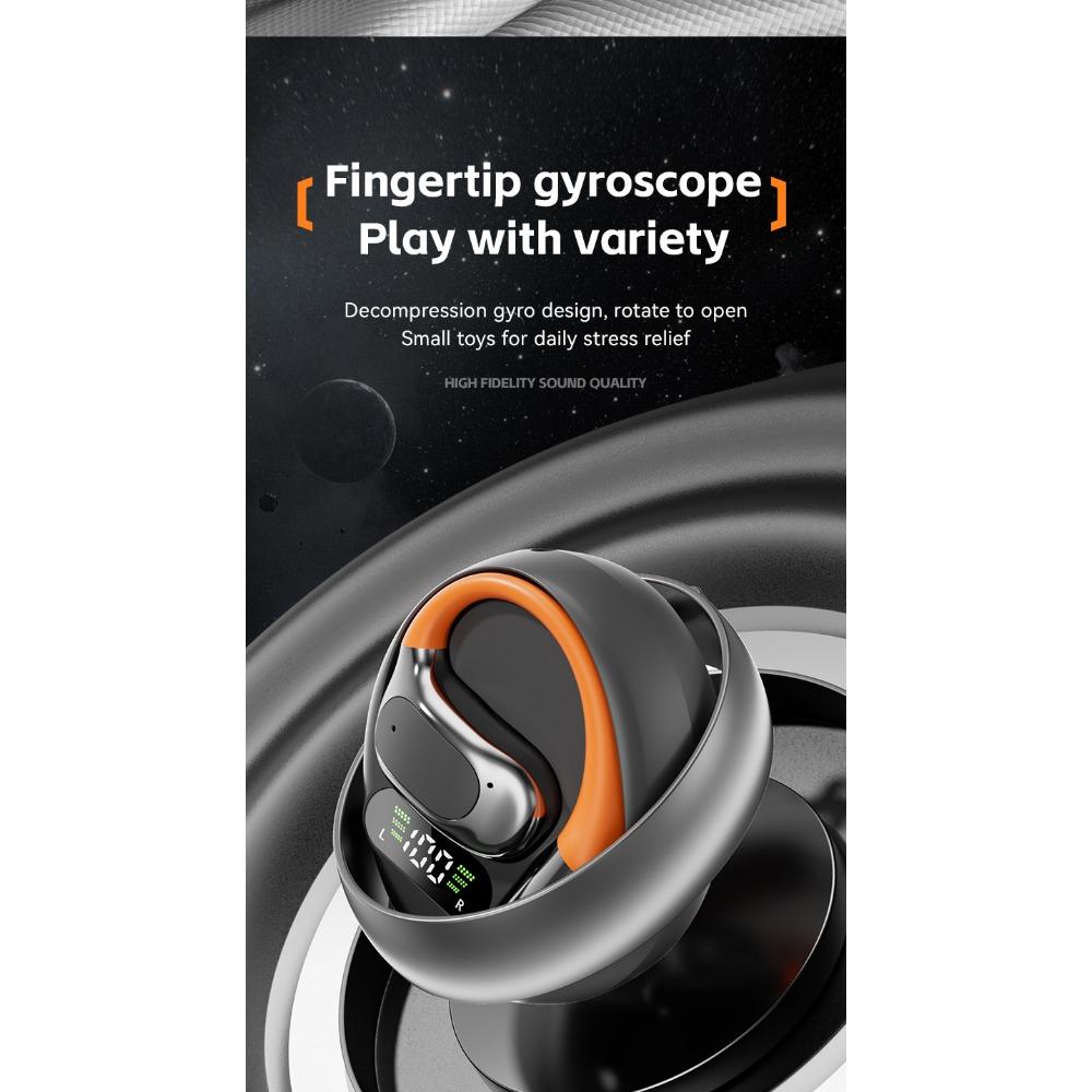 Wireless Bluetooth Headset Rotating Ball Ear Hanging Type High Sound Quality Low Delay Long Battery Life