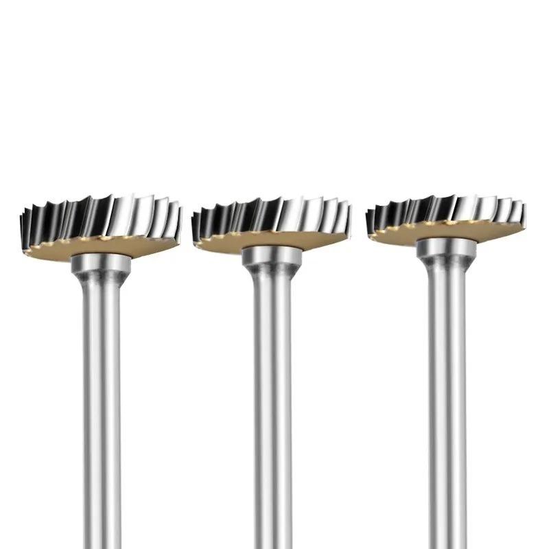 Carbide Rotary File Arc Metal Cutter Bit Tungsten Hard For Aluminum Stone Plastic Carving Engraving For Metalwork