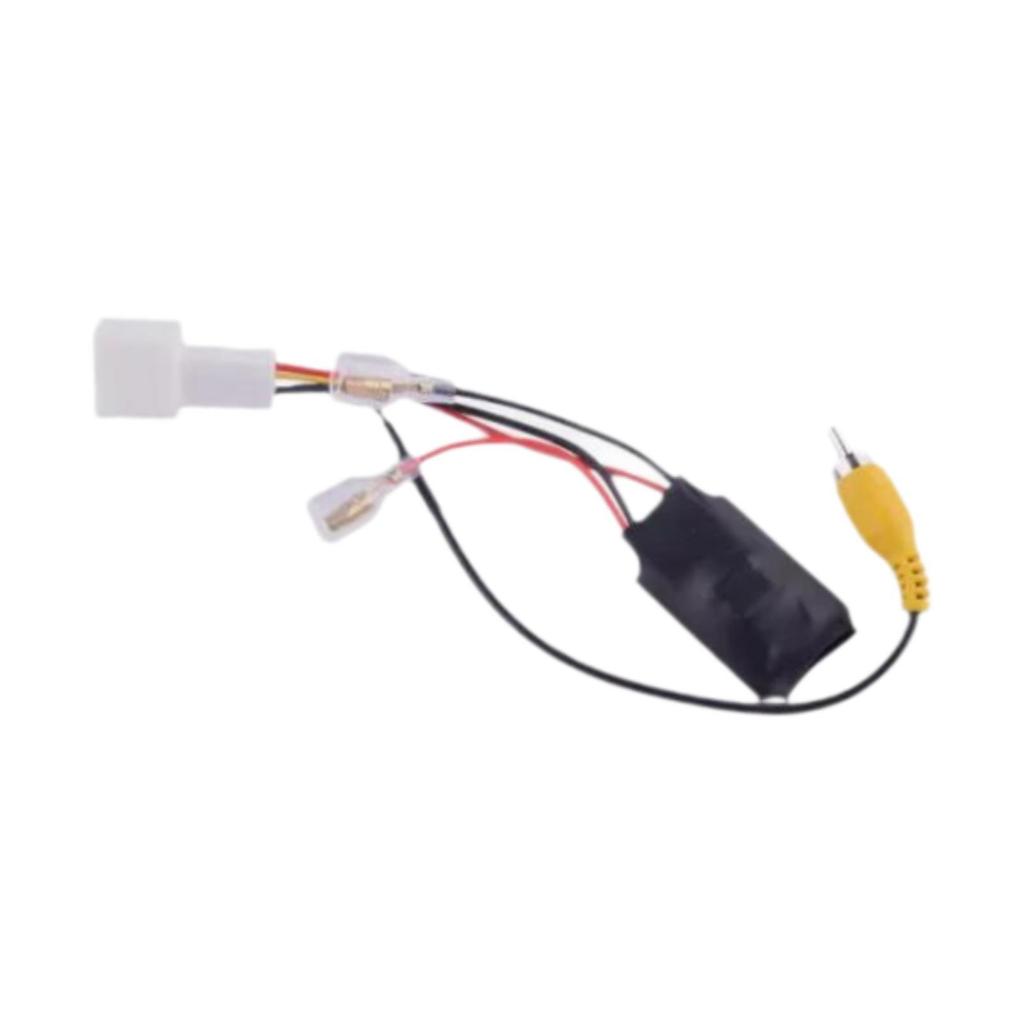 Automotive Backup Camera Wiring Harness Plug Durable Plastic Metal Connector for Toyota for camry 2000 Rear View