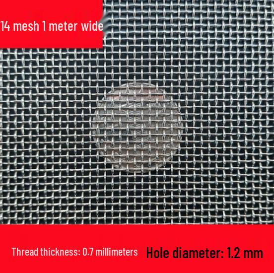 304 Edelstahlgewebe, 6-500 Maschen, Industrielles verdicktes Metalldrahtfilter.