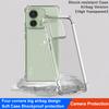 IMAK For Motorola Edge 40 5G Clear TPU Phone Cover Airbag Anti-drop Phone Back Case
