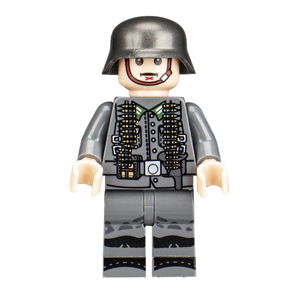 Military Building Block Doll Collection Series Building Block Children'S Toy Assembly