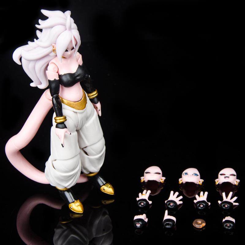 Figurine d'action 16cm Dragon Ball Super Saiyan 3 Goku SHF Anime Mobile PVC Poupée de Collection Figurine Kakarotto Son Goku Modèle Jouets