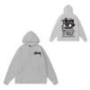 Mens Oversized Hooded Sweatshirt Winter Thick Cotton Streetwear Letter Print Unisex Couple Hoodie