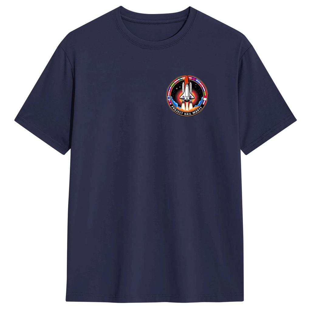 Unisexs TShirt Project Hail Mary Movie Logo Funny 100 Cotton Tees Short Sleeve T Shirt Crewneck Tops Plus Size