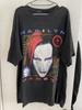 Vzácné 90 Marilyn Manson Kapela Turné Černé Krátký Rukáv Unisex Tričko S5XL KH7898
