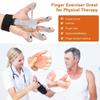 2pcs Finger Gripper Finger Exerciser Guitar Finger Exerciser 6 Resistant Levels Recovery Physical Tools Hand Strengthener