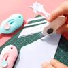 Kompaktes Universalmesser - Kleines Expressmesser, Mini-Schülermesser, Papierschneider, Brieföffner für den praktischen Gebrauch in der Tasche