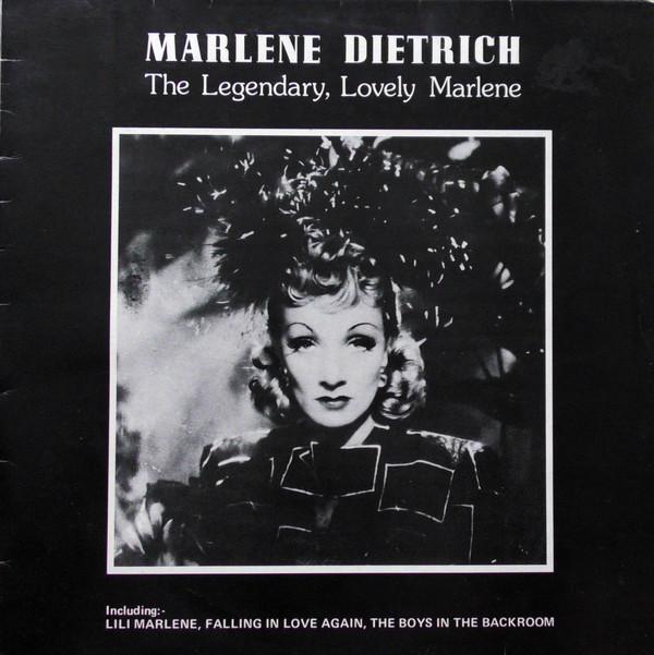 Виниловая пластинка МАРЛЕН ДИТРИХ Легендарная Прекрасная Марлен MCL1685 MCA Records 1982 Великобритания Джаз Б/у