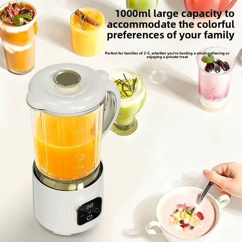 Licuadora portátil inalámbrica, batidora de frutas eléctrica con doble cuchilla, exprimidor recargable