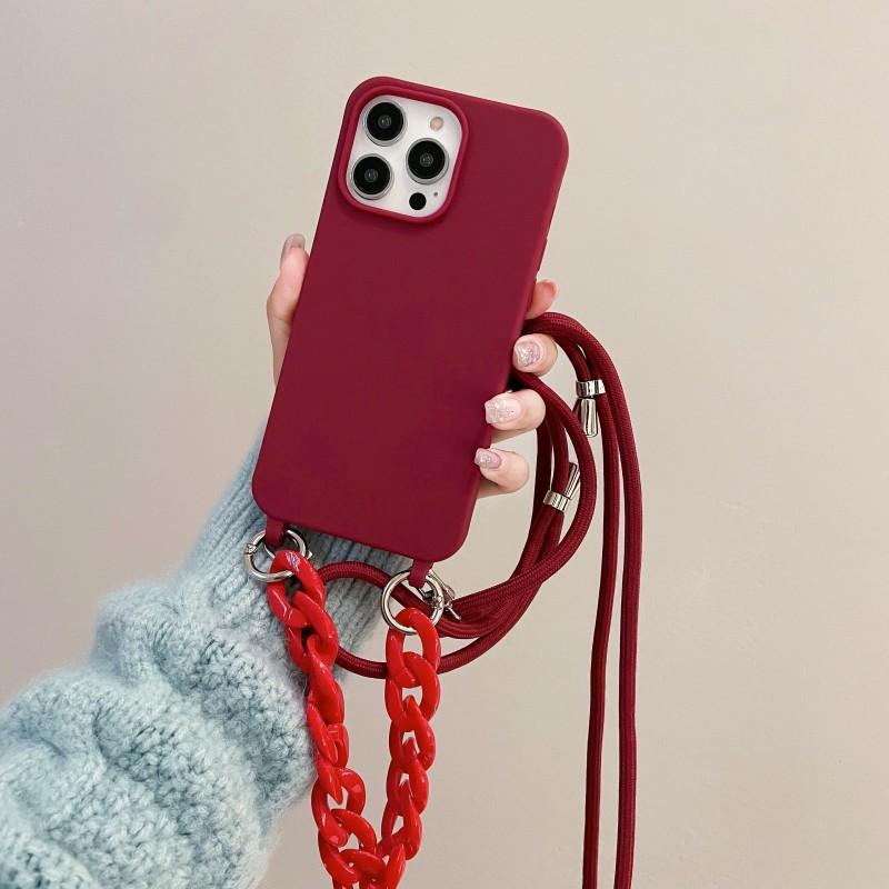 

Marble Chain Bracelet Case For Samsung Galaxy A14 A34 A54 A24 A53 A35 A55 A15 S21 S23 S24 Crossbody Lanyard Strap Silicone Cover S24&Case & Strap