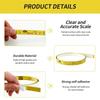 Durable Self-Adhesive Measuring Tape Imperial and Metric Scales Steel Metal Tape Measure Left-Right Reading Ruler Drafting