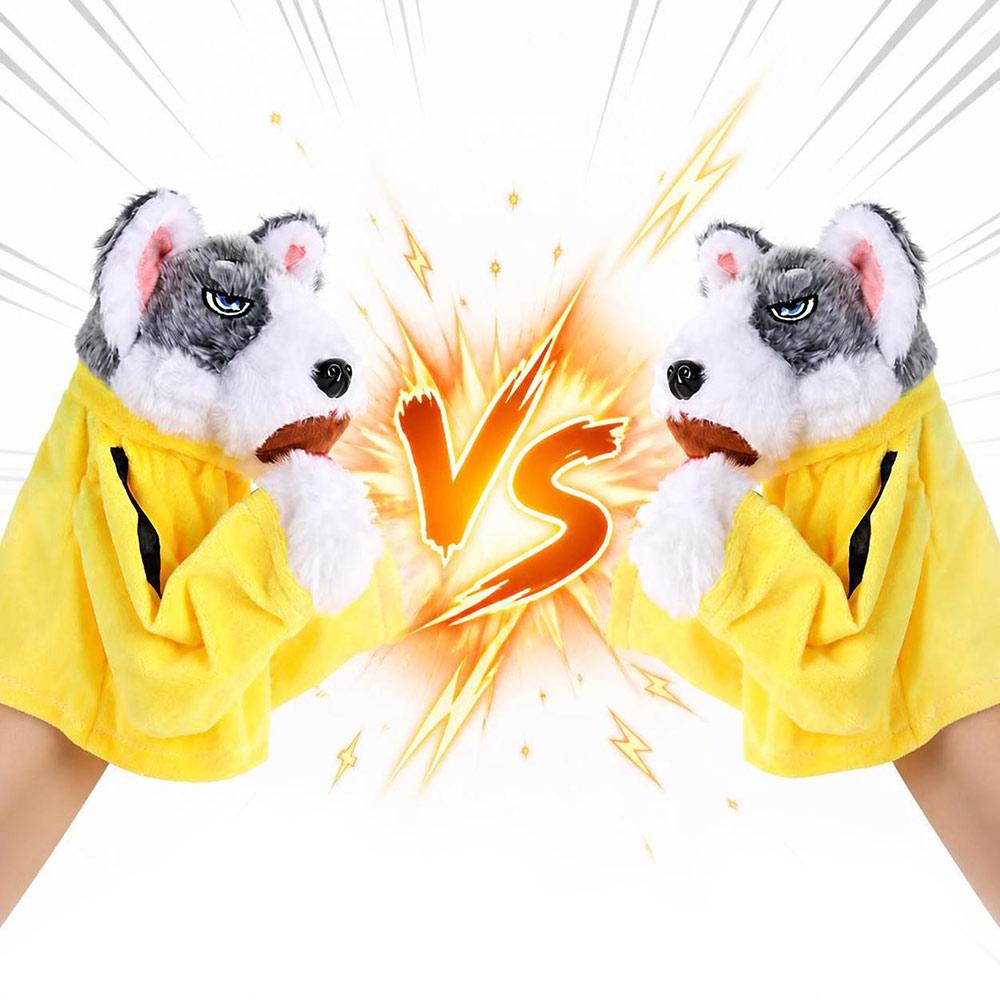 with Sound Boxing Dog Doll Battle Interactive Toy Funny Tricky Doll