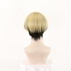 Fashion Anime Tokyo Revengers Cosplay Wig Matsuno Chifuyu Cosplay Golden Wig Heat Synthetic Fiber Hair