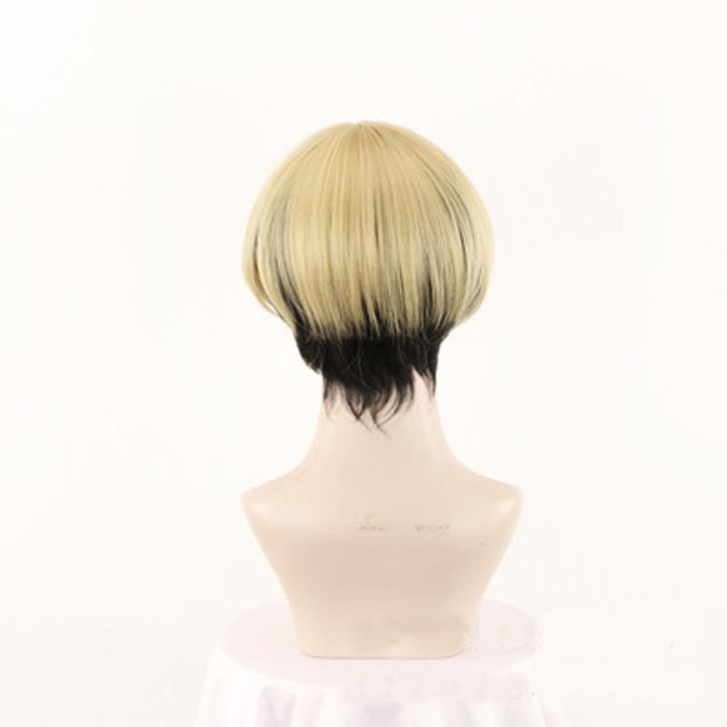 Аниме Токио Мстители Косплей Парик Мацуно Чифую Косплей Золотой Парик Тепло Синтетическое — фото 4