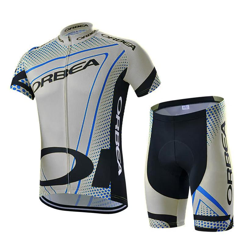 Men's Short-sleeved Cycling Suit Outdoor Cycling Suit Breathable Mountain Bike Cross-border Cycling Suit 2026 Summer Breathable Cycling Suit Suit