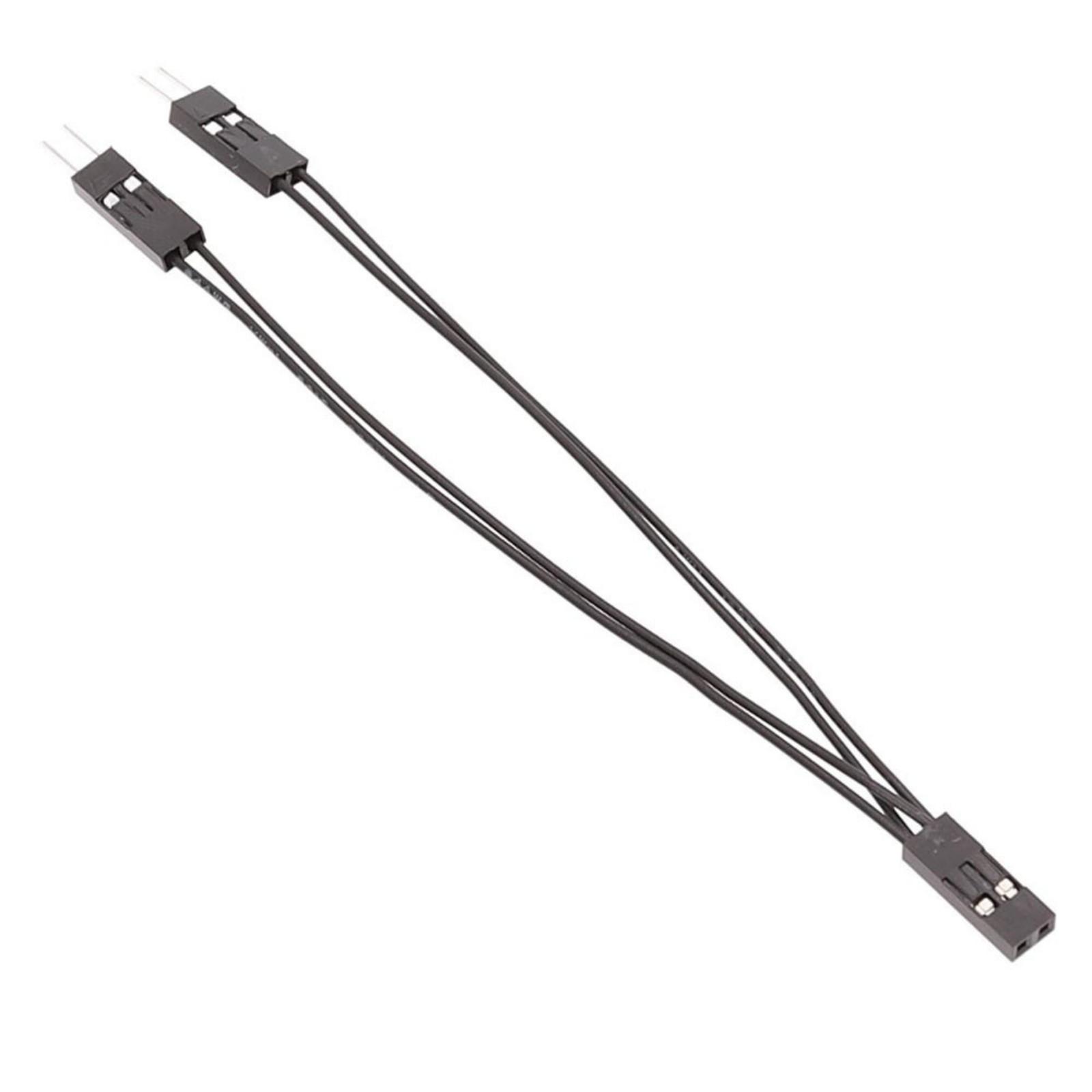 

Переключатель материнской платы Power SW/ RESET SW/ HDD LED /POWER LED 2,54 мм 2-контактный кабель-адаптер 1 гнездо на 2 штекера Перемычка-разветвитель A