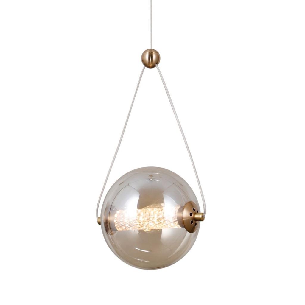 Lampa wisząca LED 6W Rastia PND-34361-S-HBR-AMB Italux