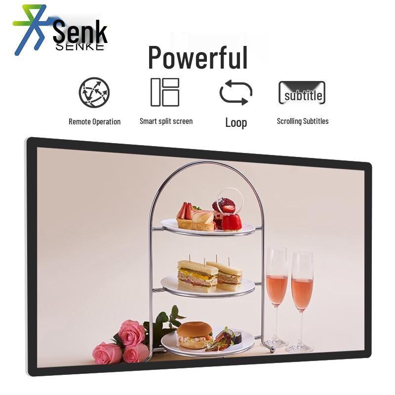 Senke 50-inch Wall-Mounted Digital Signage Display