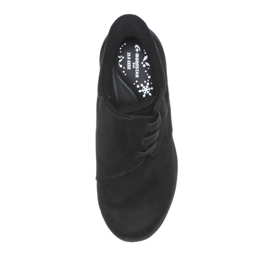 EVE Snow Cold Function Size cm Women's Boots, Weather, Waterproof, Non-Slip, Grip, Hands-Free, FGL109, Black, 23.0