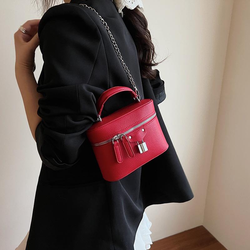 Premium Handbag Bag Women's New Fashion Versatile Box Small Square Bag Trend Chain Messenger Bag