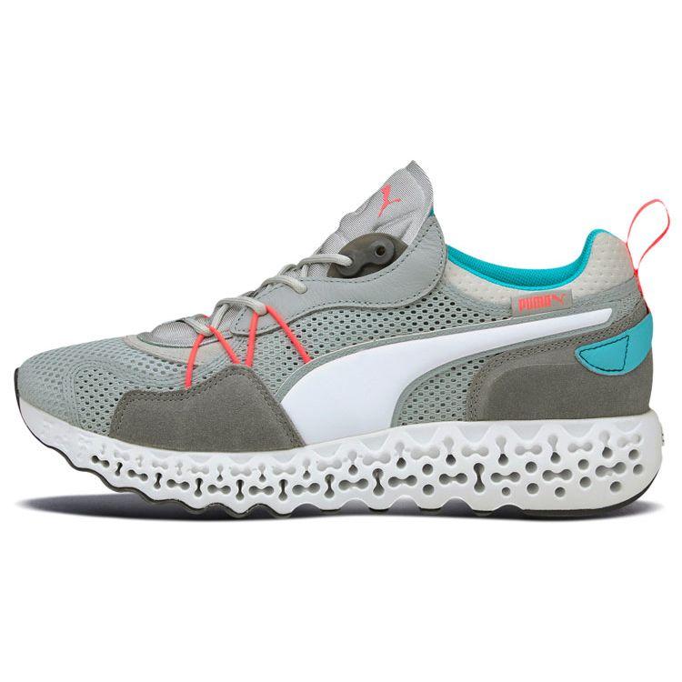 

Puma Calibrate Restored Tron Unisex Quarry White Casual Sneakers 375958-01 EU 35.5