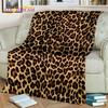 3D Wild Sexy Leopard Stripe Print Blanket,Soft Throw Blanket for Home Bedroom Bed Sofa Picnic Travel Office Cover Blanket Kids