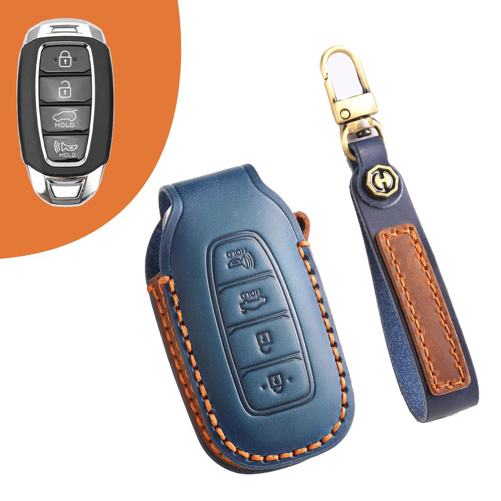 Applicable To Beijing Hyundai Kustu Key Cover Fista 2021 Kustu Special Leather Car Bag Buckle Case