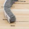 Self-Adhesive Soundproof & Heat Insulation Wool Strip for Doors & Windows - Windproof Gap Sealer