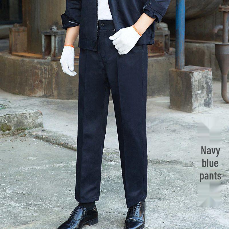 Langarm Arbeitskleidungs-Set für Damen und Herren - Strapazierfähige Uniform für Autoreparatur und Bau