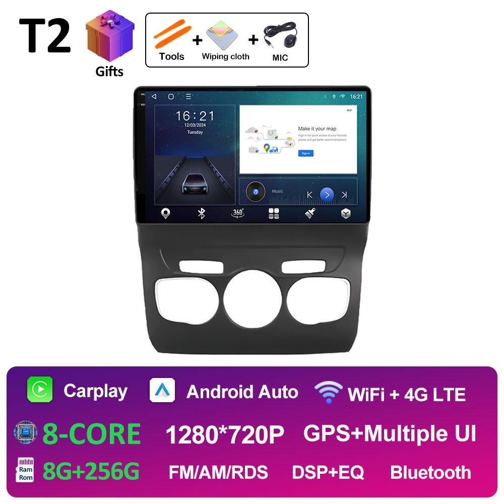 For Citroen C4 C4L DS4 2012 2013 2014 2015 2016 2017 Navigation GPS DSP Stereo Autoradio Car Radio Player QLED IPS Screen WIFI