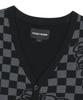 Yeseyesee Y.E.S Checkerboard Cardigan Black