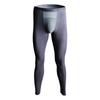 Herrars Ice Silk Mesh Fukttransporterande Termobyxor Slim Andningsbara Leggings