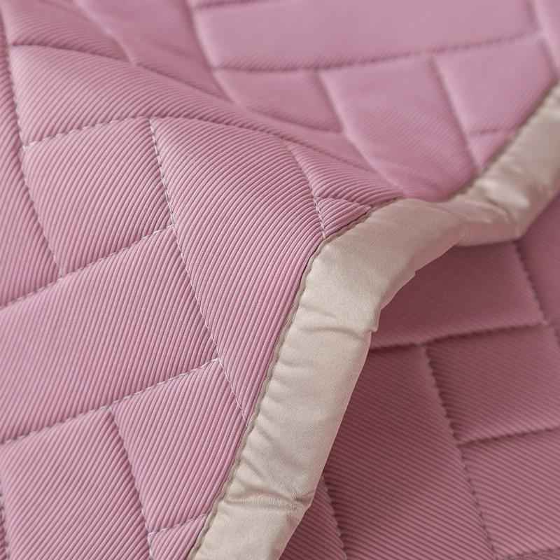 Sommer Einfarbig Latex Eis Seide Gestepptes Sofakissen Modern Schlicht Dreisitzer Rutschfest Sofakissen Handtuch