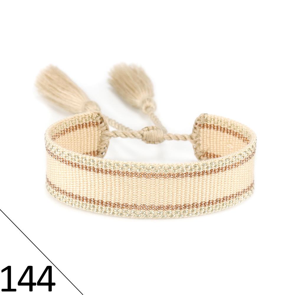 2025 Ethnic Style Polyester Couple Bracelet – Free Shipping